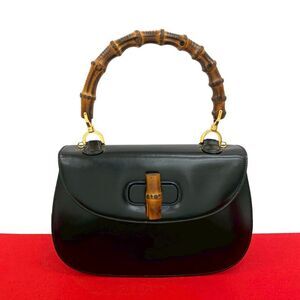 Gucci Bamboo Leather Handbag
